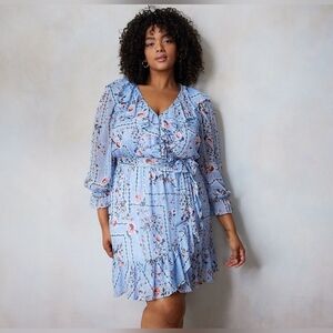 LC Lauren Conrad Floral Dress | Size 2X NWT